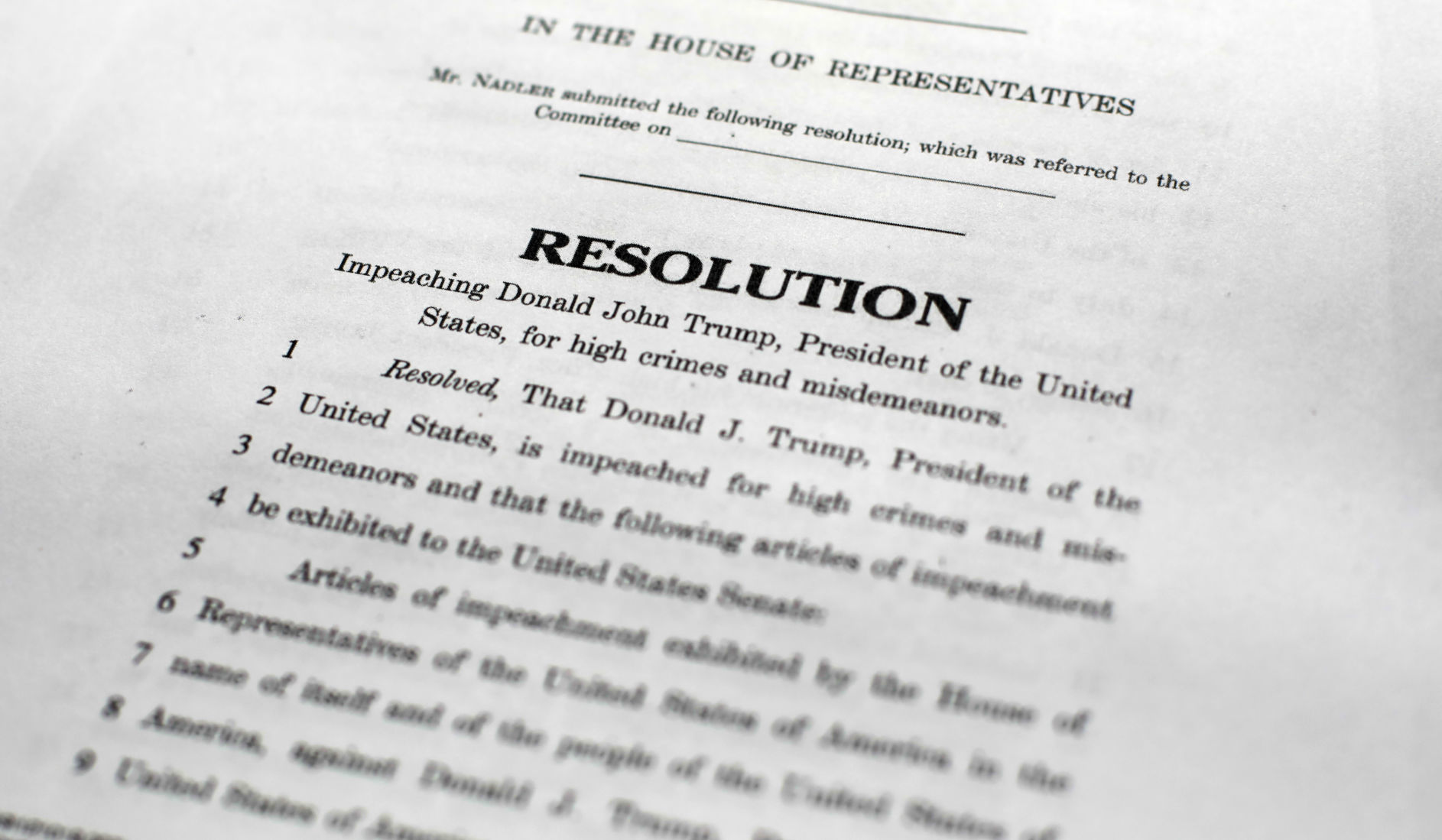 Articles of impeachment